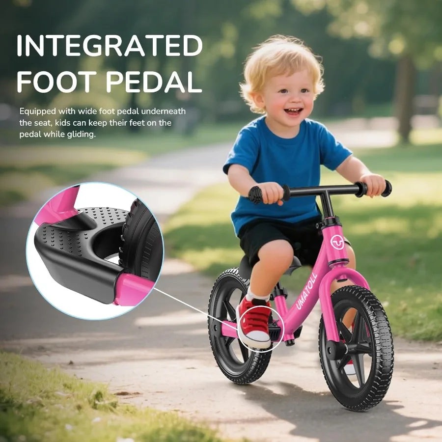 Toddler Balance Bike Ride On Toy Unisex Two Wheels
