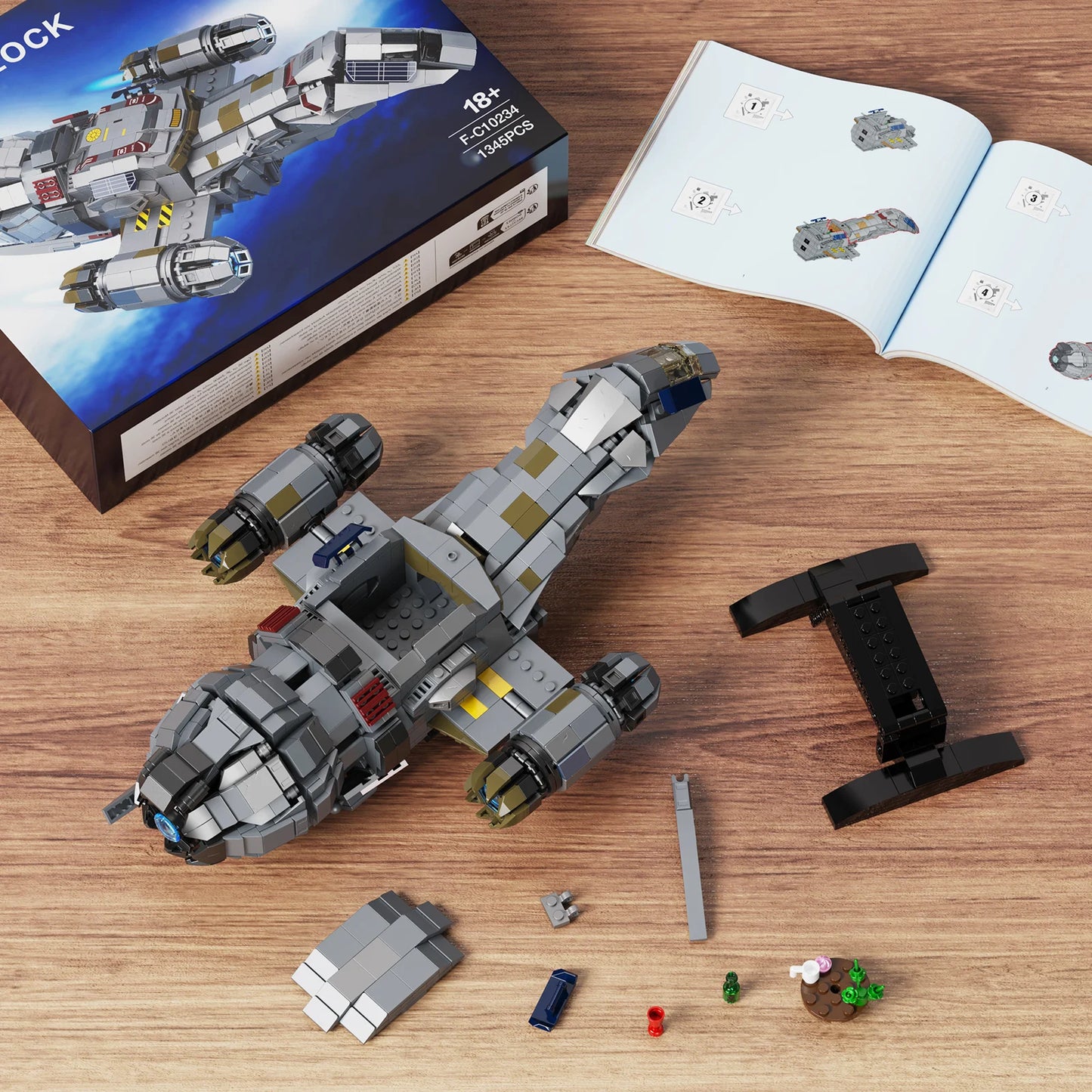 Spaceship Building Blocks Shuttle Firefly Class Bricks Model Kit