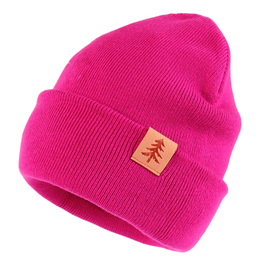 Langzhen Toddler Knit Beanie Hat Unisex Winter Warm Cap For 1 To 4 Years Old Children Soft Acrylic