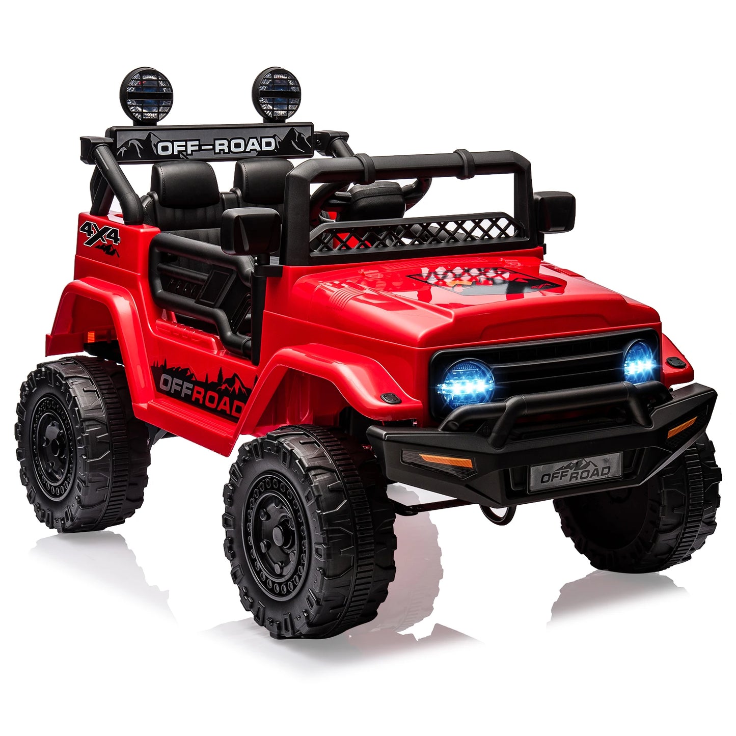 Electronic 12V Ride On Truck With Remote Bluetooth Lights