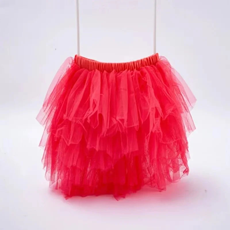 Zhejiang Baby Girls Tutu Fluffy Six Layers Princess Skirt