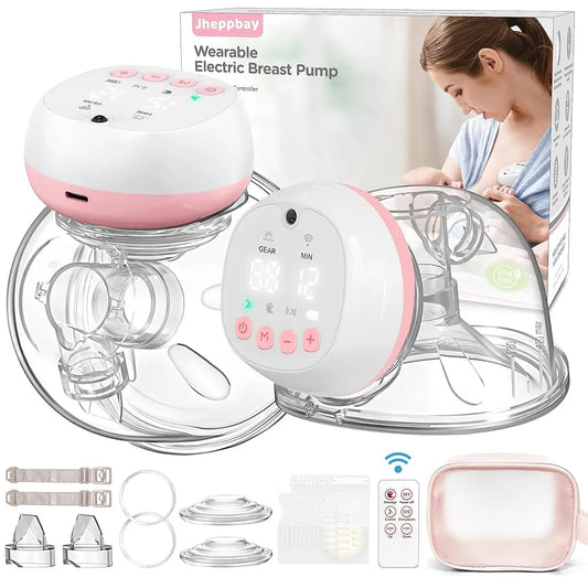 Hign-concerned Wearable Electric Breast Pump USB 1200mAh
