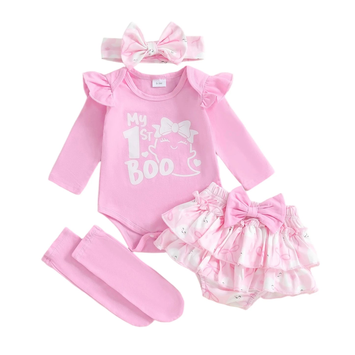 CN Guangdong Toddler Girls Christmas Outfit Set Dress