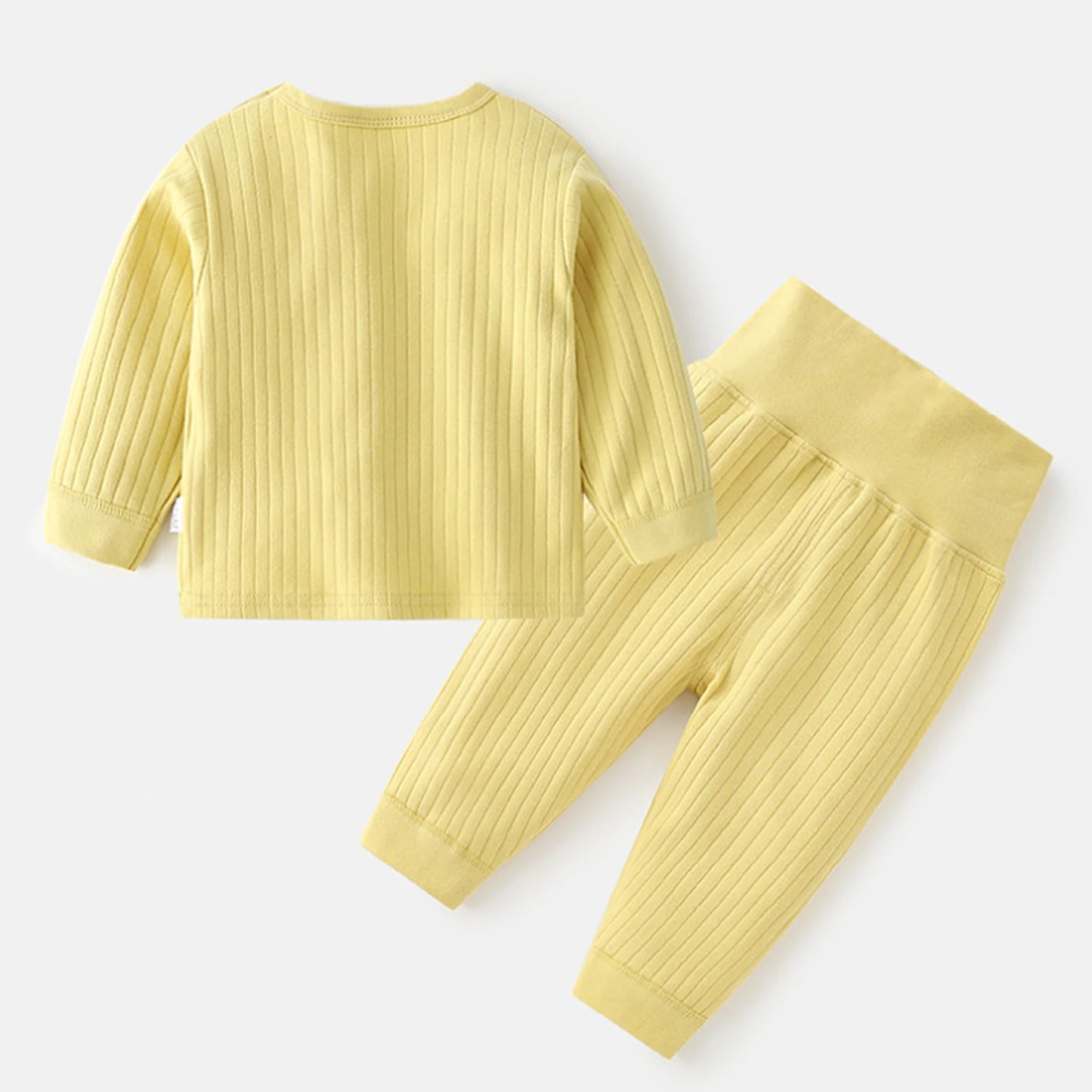 Baby Thermal Sleepwear Sets Autumn Winter Unisex Pajamas