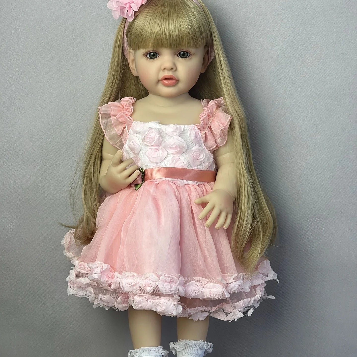 Lifelike Reborn Full Body Doll Soft Vinyl Teen Princess