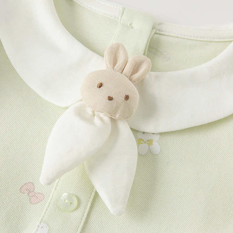 Dave Bella Girls Summer Party Dress Cartoon Cotton Floral