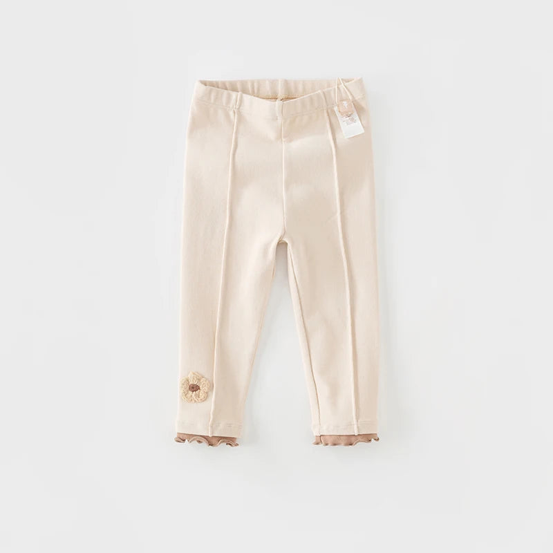 DAVE＆BELLACN Girls Cotton Tight Leggings Spring Autumn