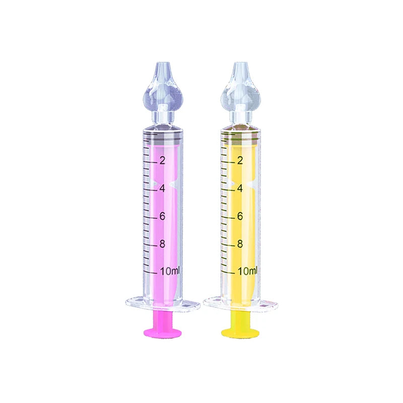 Baby Nasal Aspirator Syringe Silicone Nasal Washer For Children