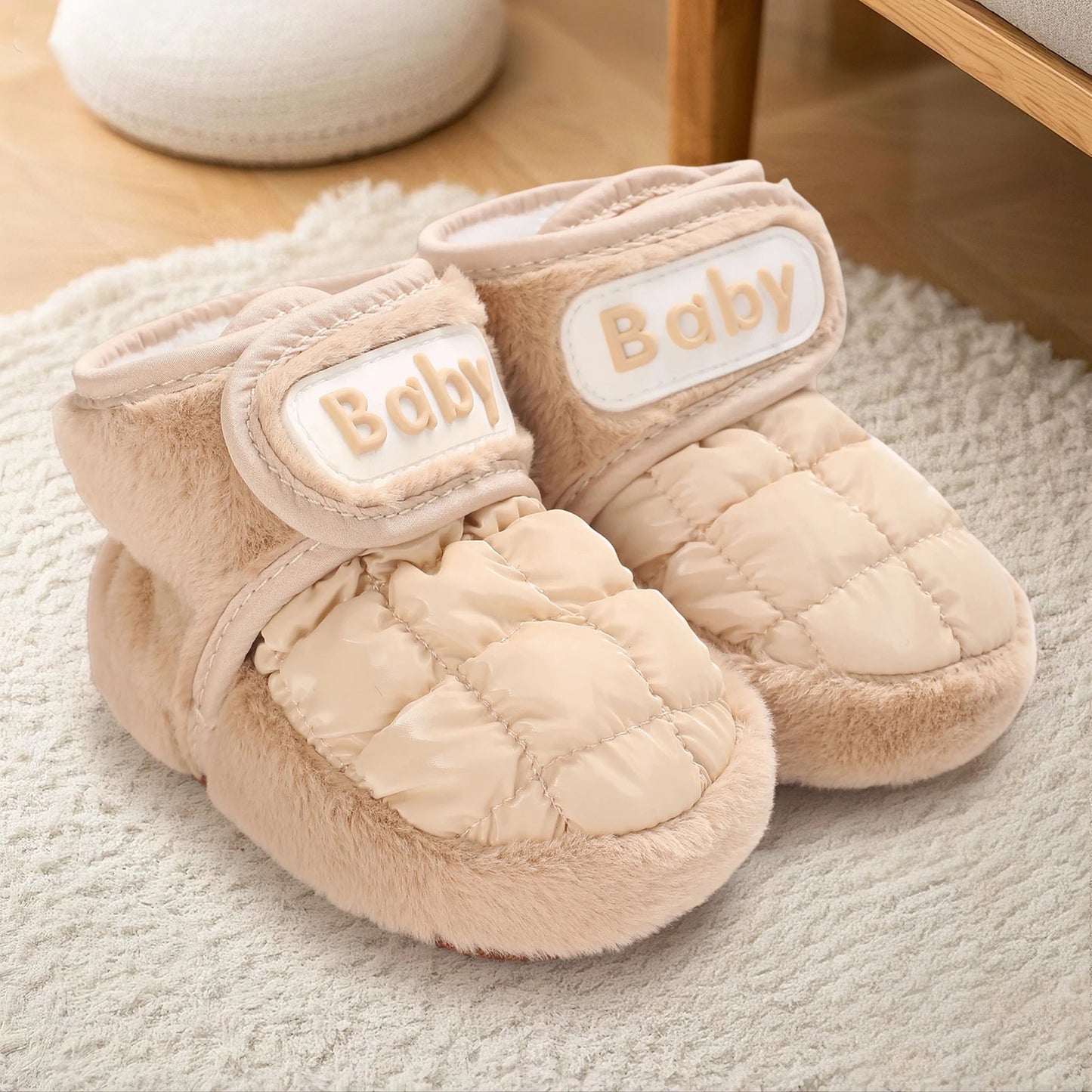 CN Guangdong Baby Winter Boots Soft Sole Non Slip Shoes