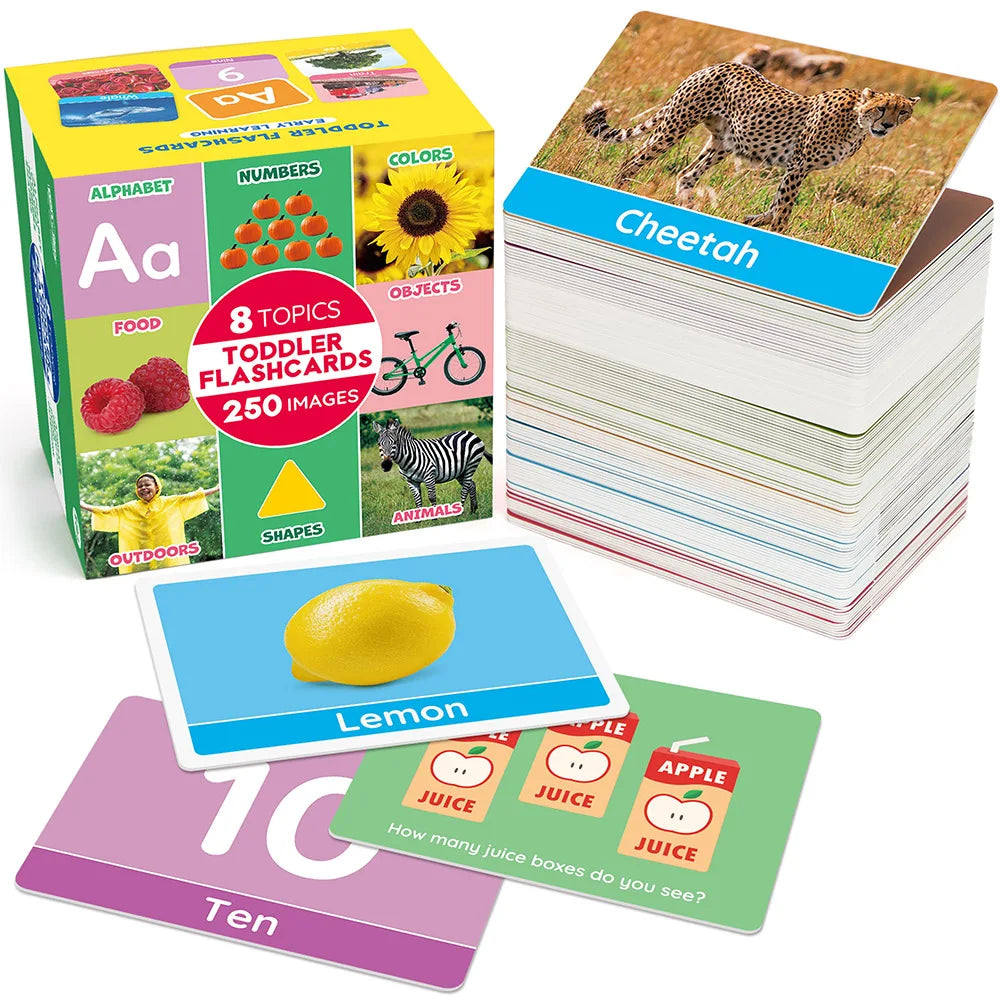 Hign-concerned Double-Sided Alphabet Flash Cards Toddlers