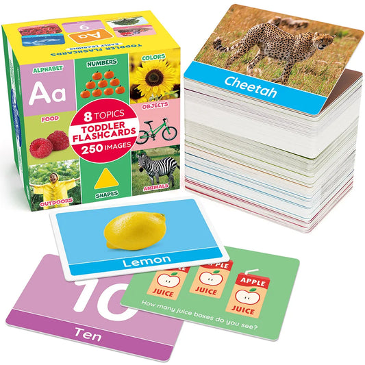 Hign-concerned Double-Sided Alphabet Flash Cards Toddlers