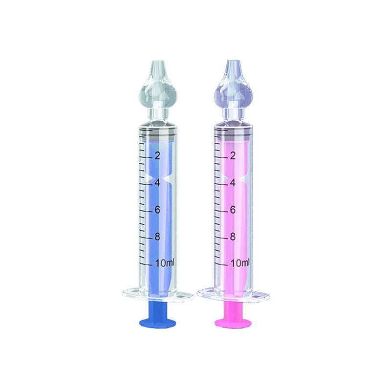 Baby Nasal Aspirator Syringe Silicone Nasal Washer For Children