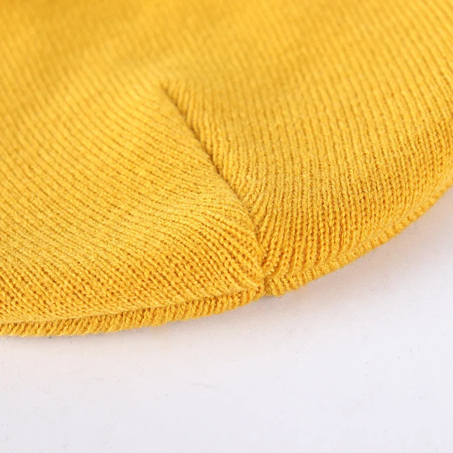 Langzhen Toddler Knit Beanie Hat Unisex Winter Warm Cap For 1 To 4 Years Old Children Soft Acrylic