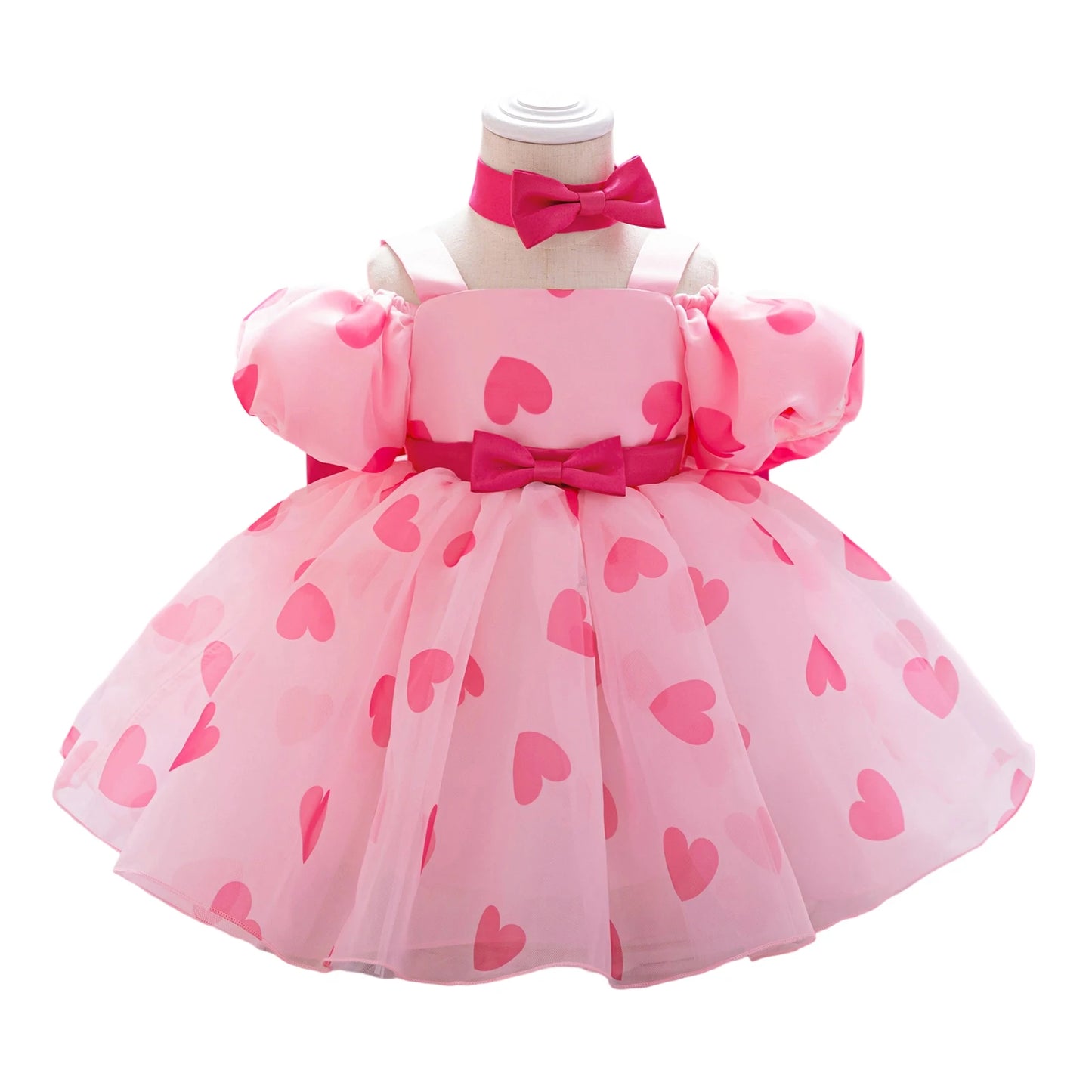 Guangdong Infant Girl Floral Lace Tutu Dress Set With Shoes