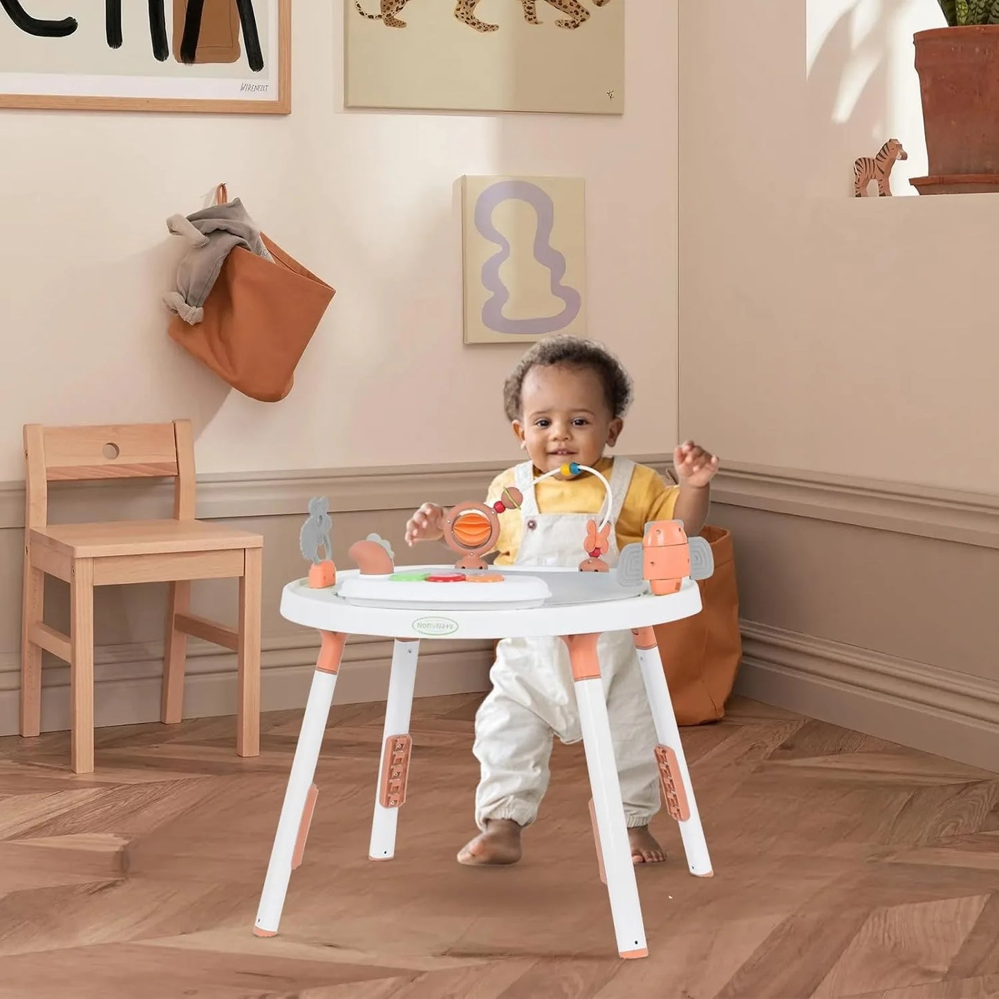 Ubravoo 3 In 1 Baby Activity Center With Rotating Seat