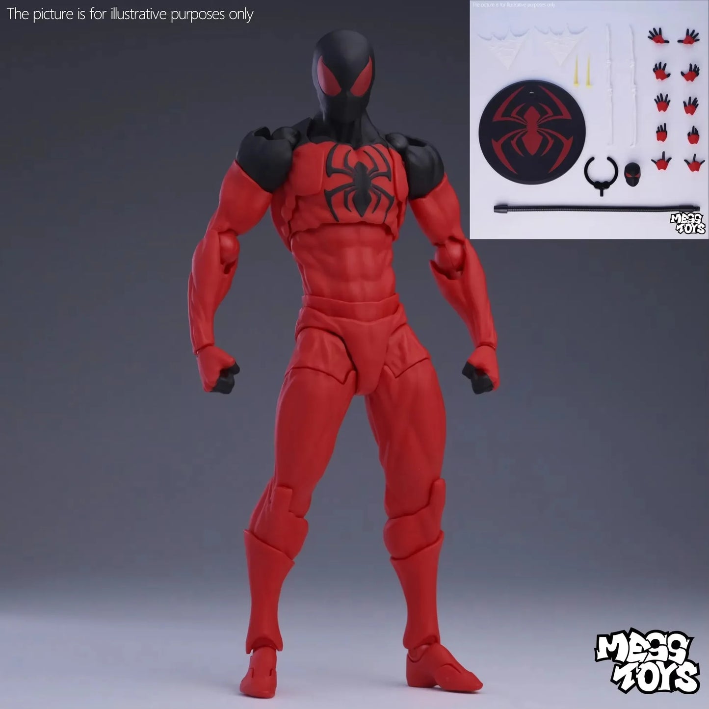 Disney Spider-Man Peter Parker Action Figure Model Toy