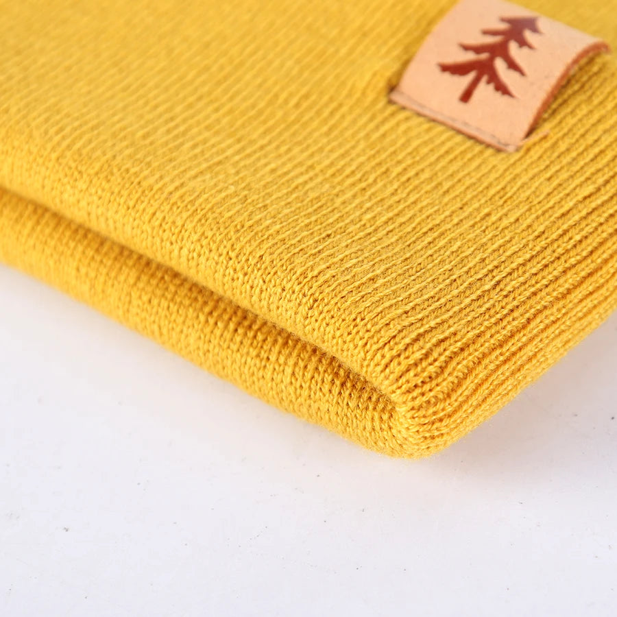 Langzhen Toddler Knit Beanie Hat Unisex Winter Warm Cap For 1 To 4 Years Old Children Soft Acrylic