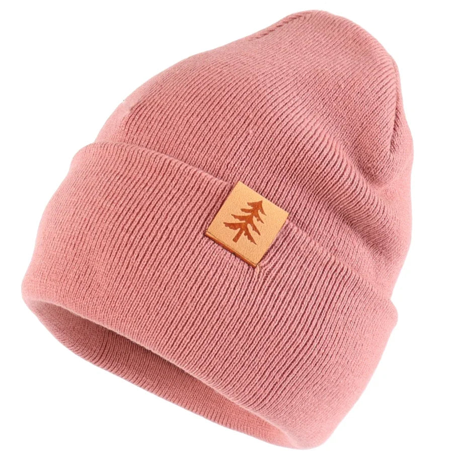 Langzhen Toddler Knit Beanie Hat Unisex Winter Warm Cap For 1 To 4 Years Old Children Soft Acrylic