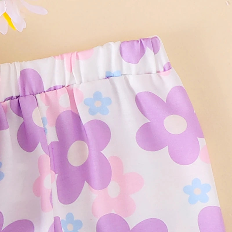 Pudcoco Cute Toddler Girl Autumn Three Piece Bear Set