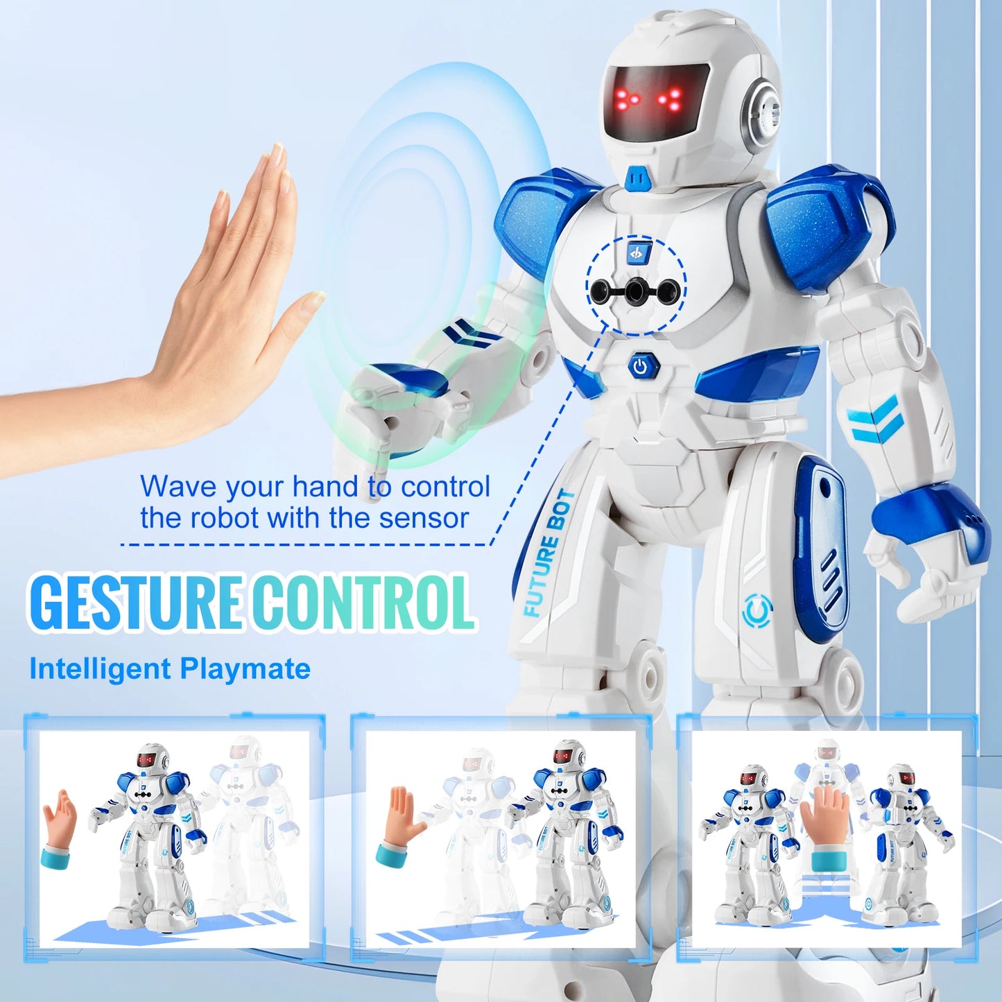 SucceBuy RC Robot Action Walking Singing Dancing Figure Toy