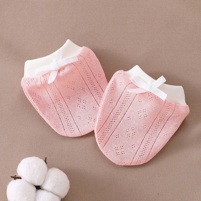 Baby Finger Protection Safety Gloves Elastic Breathable