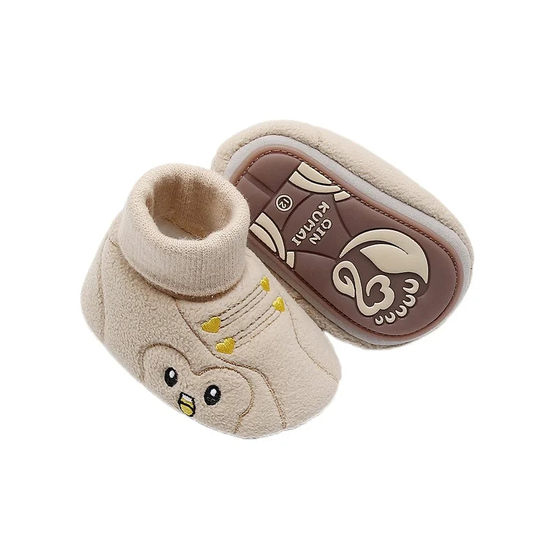 CN Adorable Animal Print Toddler Slip On Sneakers Non Slip