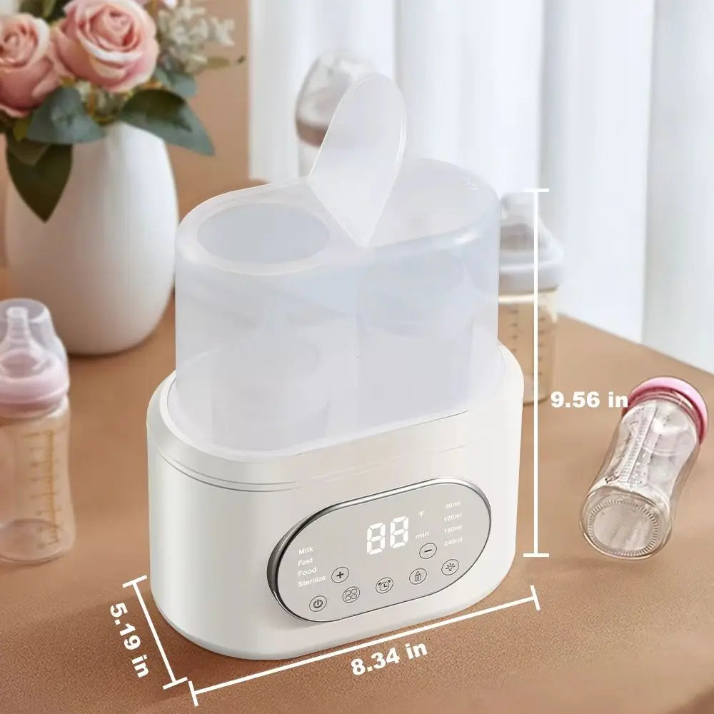 Hignconcerned 10 In 1 Baby Bottle Warmer Dual Heating Timer