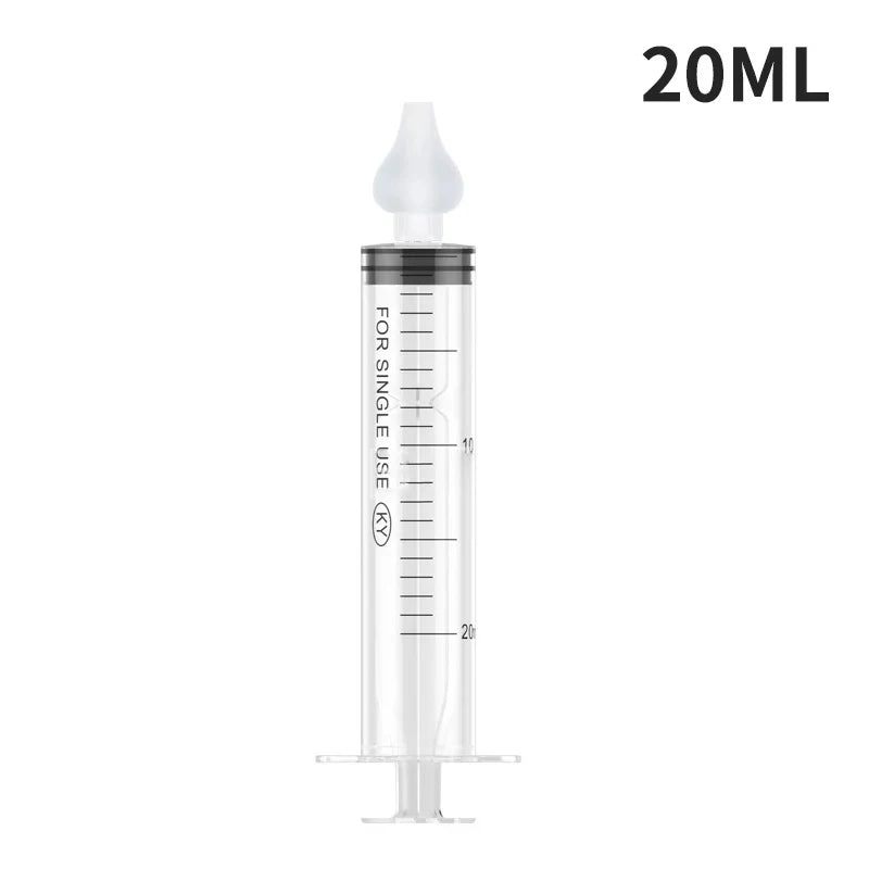 Baby Nasal Aspirator Syringe Silicone Nasal Washer For Children