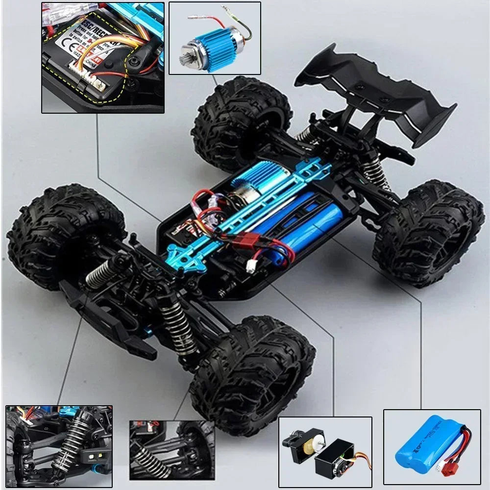WLtoys High Speed 4WD Off Road Monster RC Car Remote