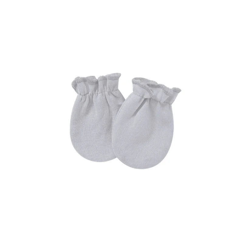 Baby Anti Scratch Soft Cotton Gloves Newborn Mittens 77HD