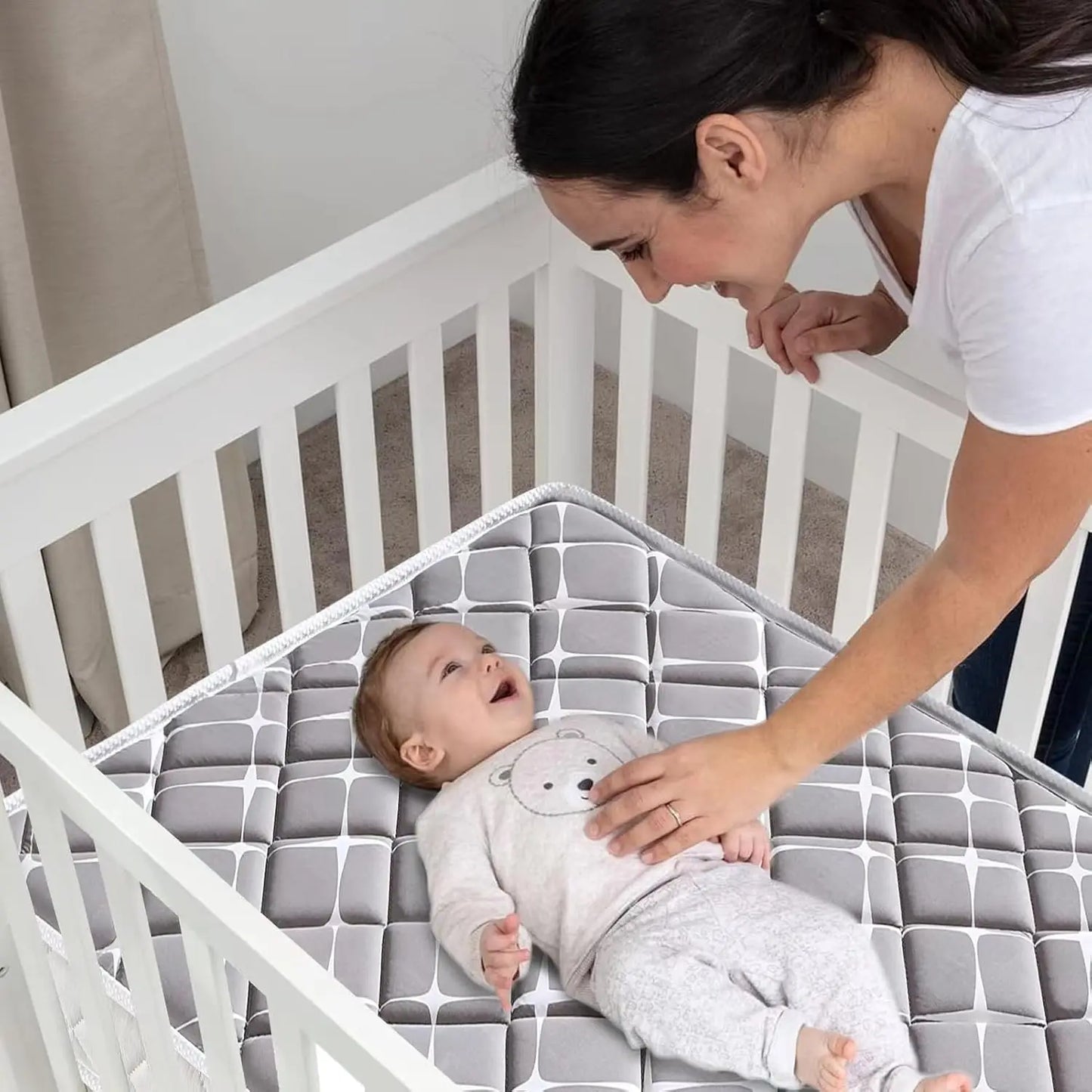 XMSJH Premium Dual Sided Baby Crib And Toddler Mattress