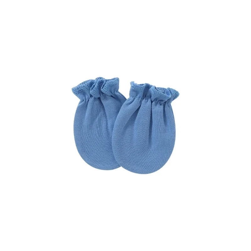 Baby Anti Scratch Soft Cotton Gloves Newborn Mittens 77HD