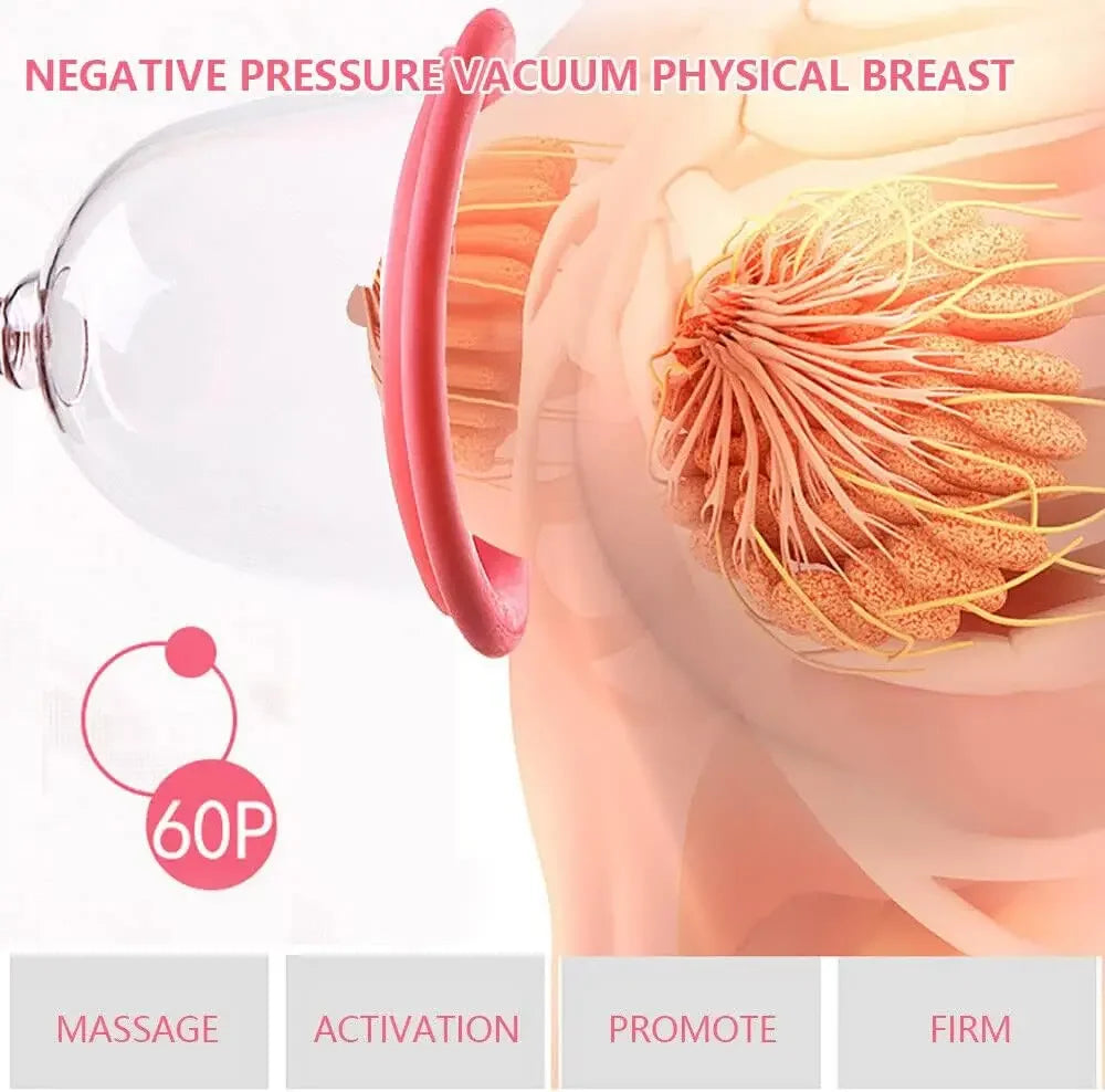 Silicone Breast Pump Suction Cup Professional Massager