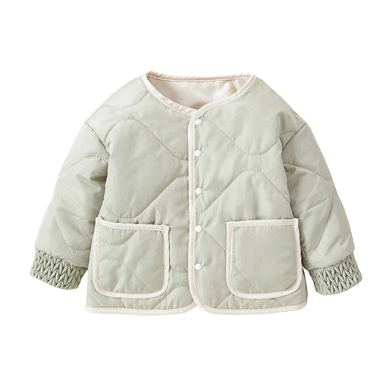 CN Guangdong Kids Quilted Puffer Jacket Unisex Coat