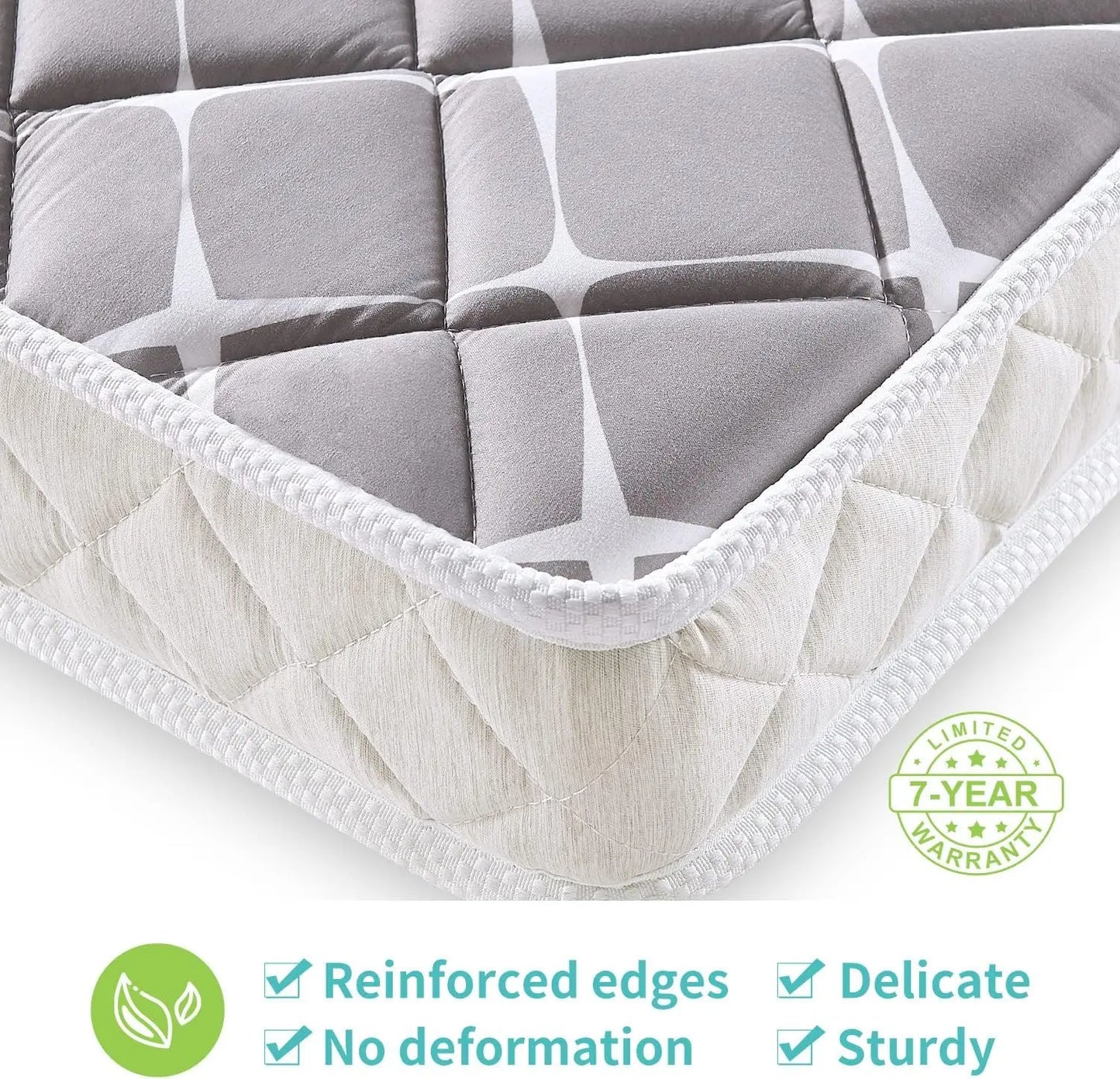 XMSJH Premium Dual Sided Baby Crib And Toddler Mattress