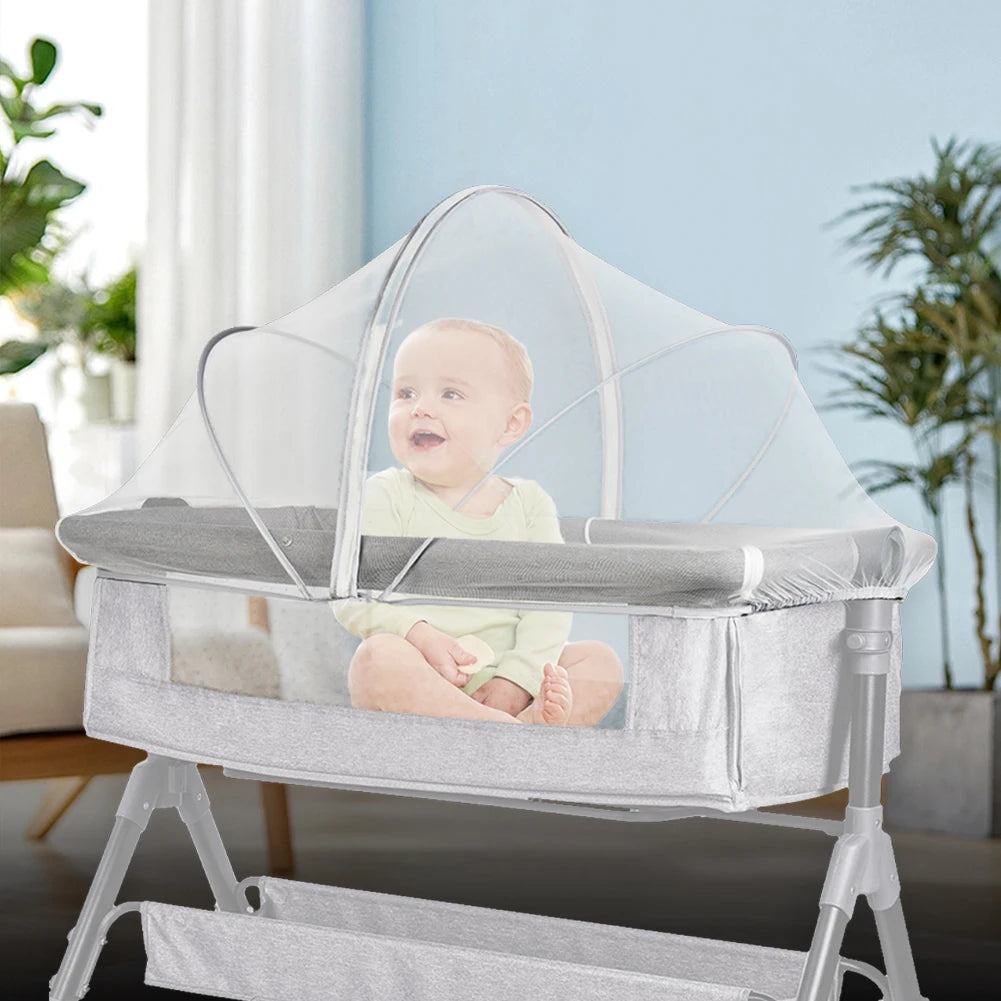Foldable Mosquito Net For Baby Crib Keeps Cats Out