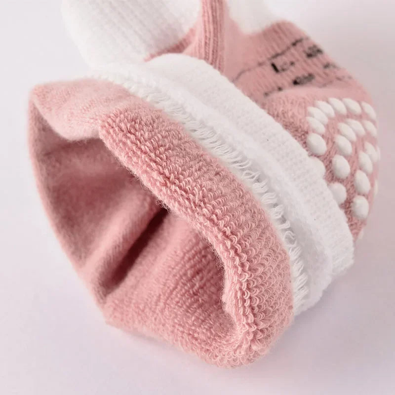 Breathable Baby Leg Warmers Anti Fall Cotton Spandex Toddler