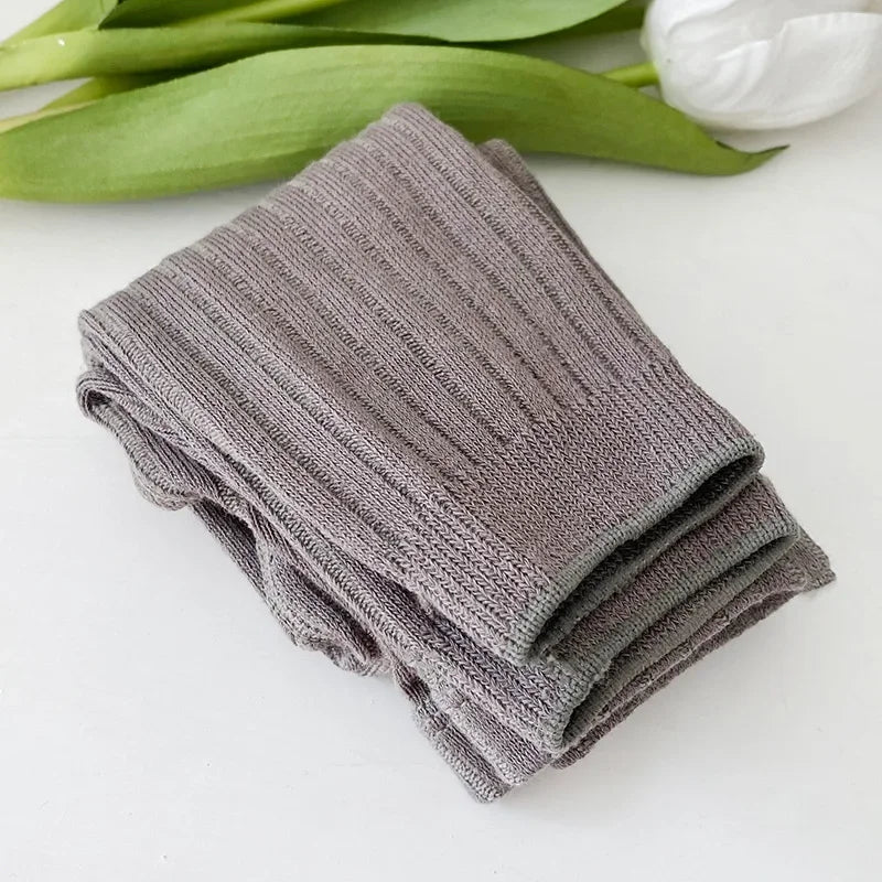 CN Girls Ribbed Sweater And Leggings Set Footless Tights