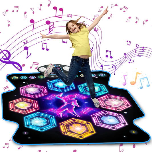 VATOS Dance Mat 27 Levels With 8 LED Keys Bluetooth 5 Modes