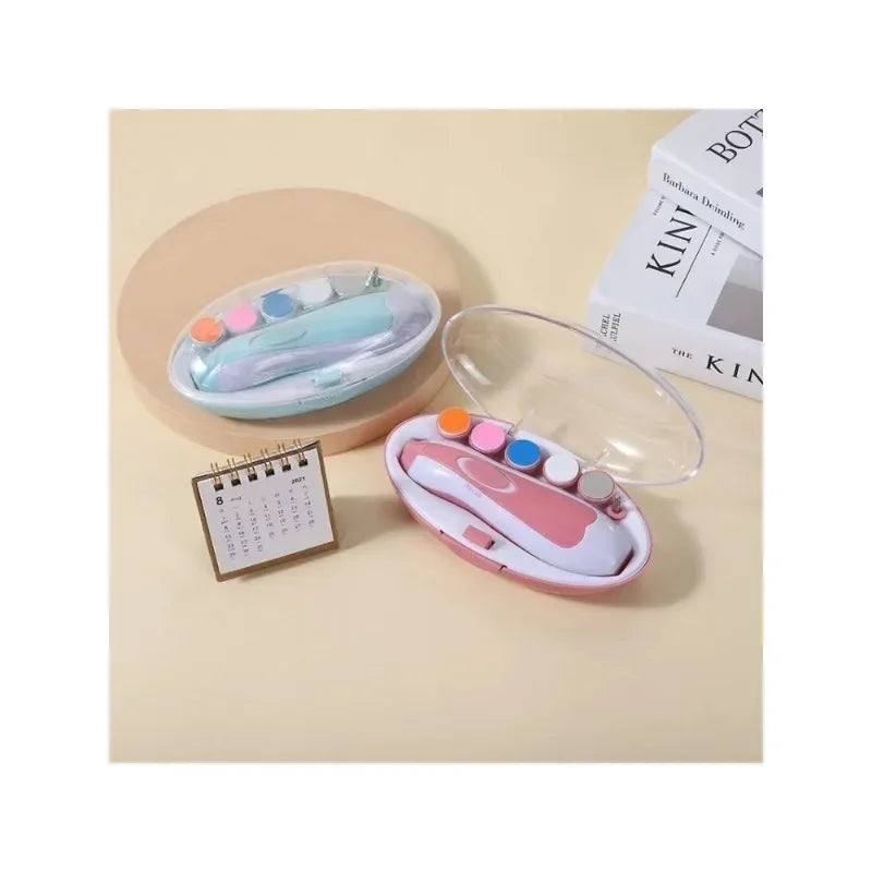 Hignconcerned Baby Nail Polisher Six In One Clipper Set