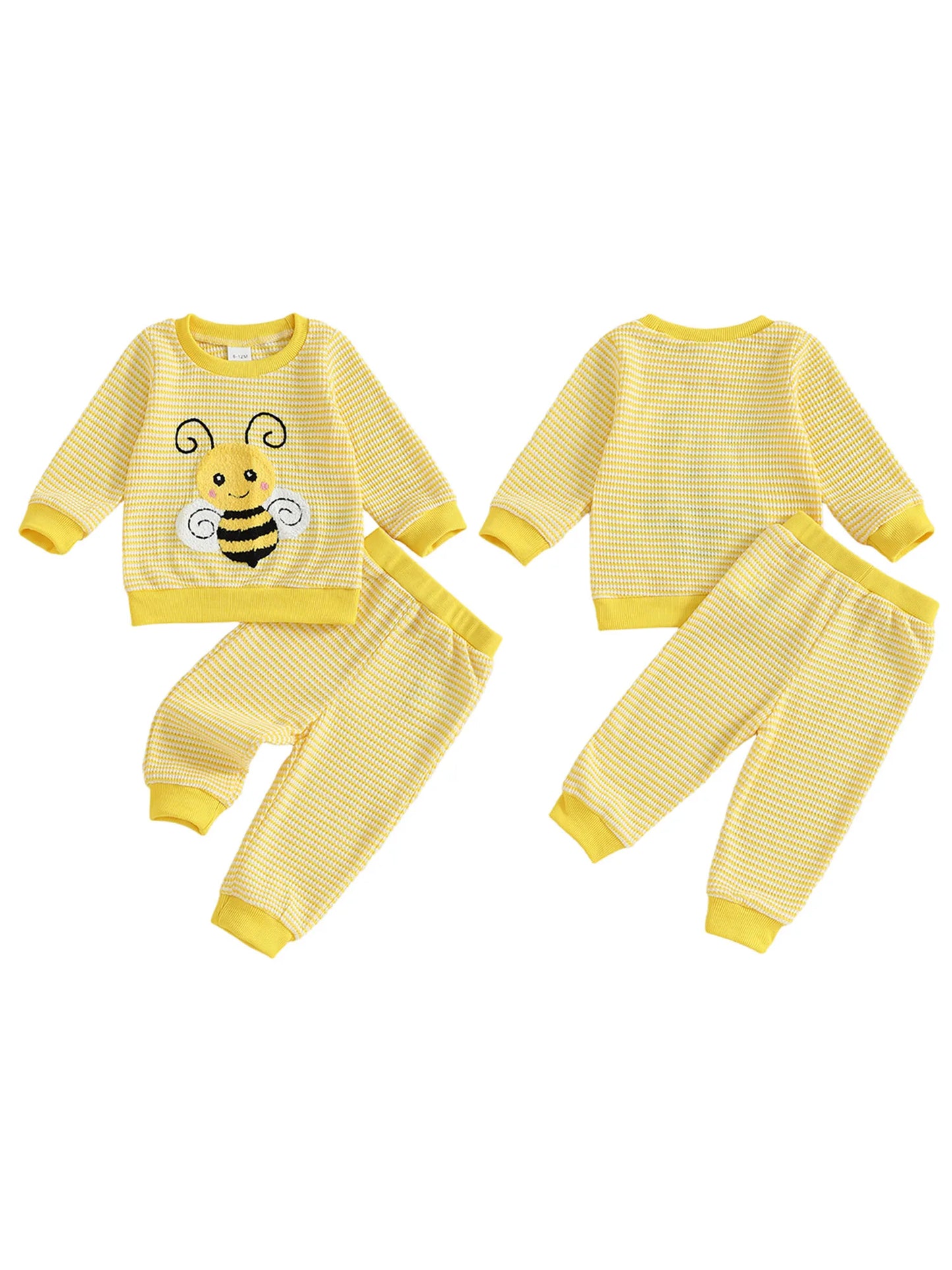 Guangdong CN Baby Girls Floral Ruffle Top Leggings Set