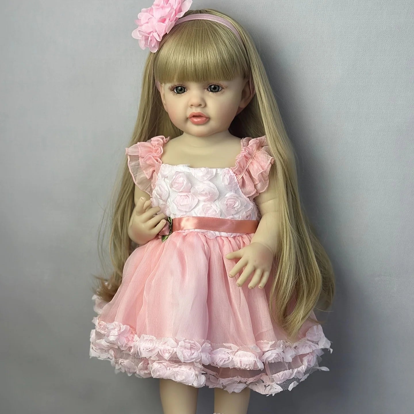 Lifelike Reborn Full Body Doll Soft Vinyl Teen Princess