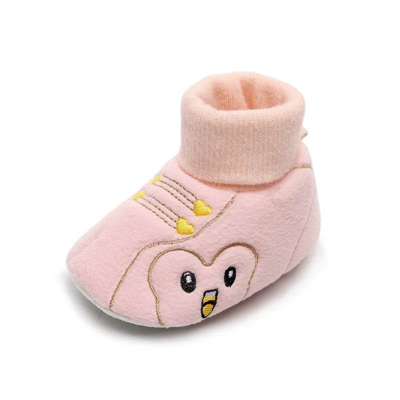 CN Adorable Animal Print Toddler Slip On Sneakers Non Slip