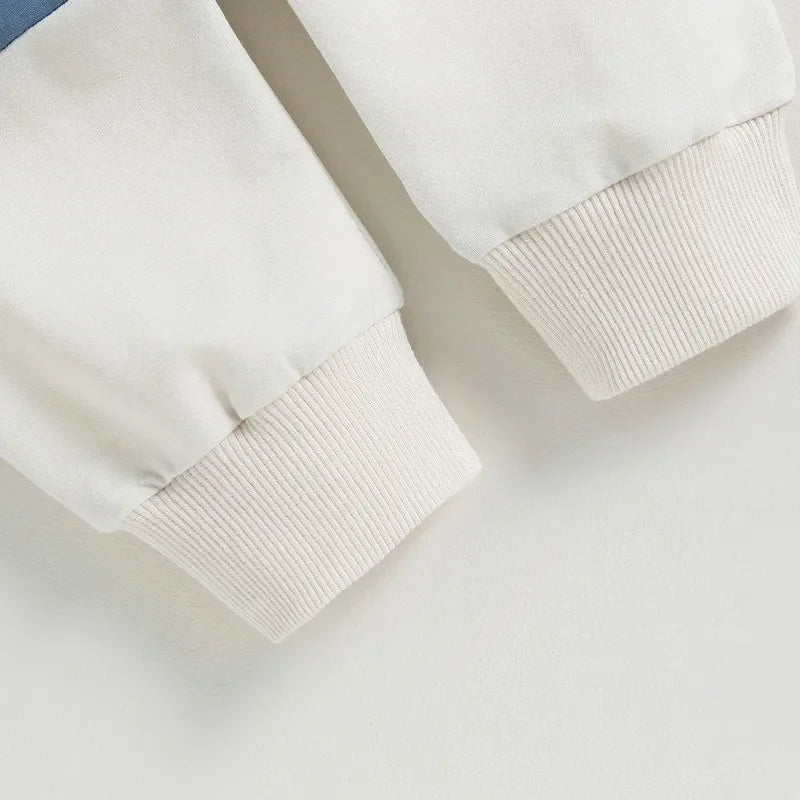 Rueweycn Baby Boy Pants Set With Cotton Long Sleeve Top