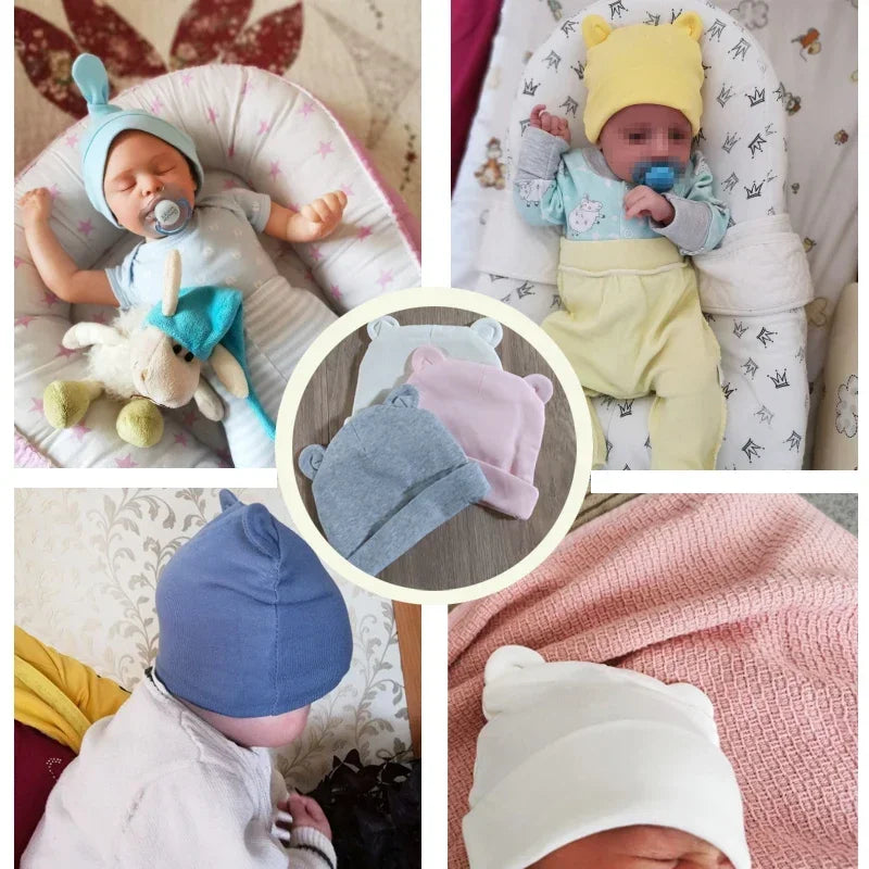 Zhejiang Soft Newborn Cotton Beanie Hat For Babies Unisex