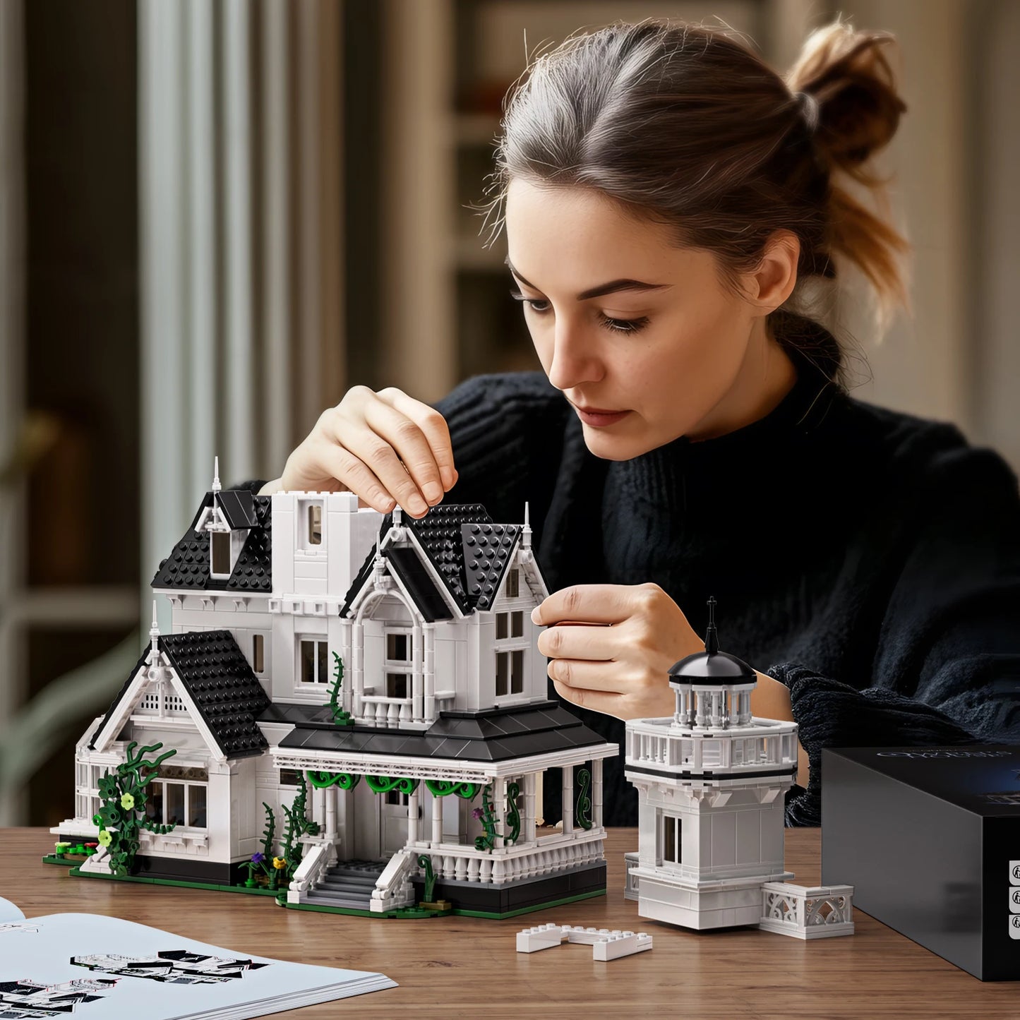 Owens House Building Block Set Architecture Model for Adults Gift