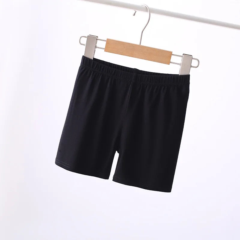 Girls Basic Modal Shorts Set Casual Summer Kids Shorts
