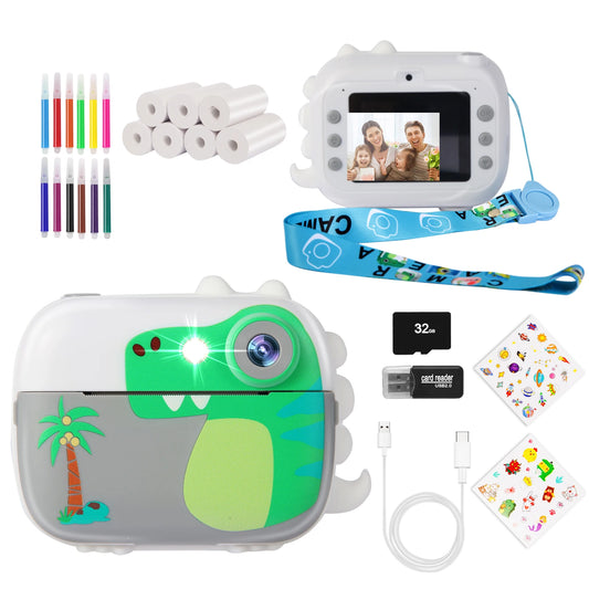 ARNSSIEN Kids Camera Instant Print Toy For Ages 3 To 14