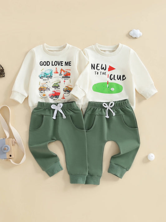 Guangdong Baby Winter 2 Piece Hooded Jacket Leggings Set