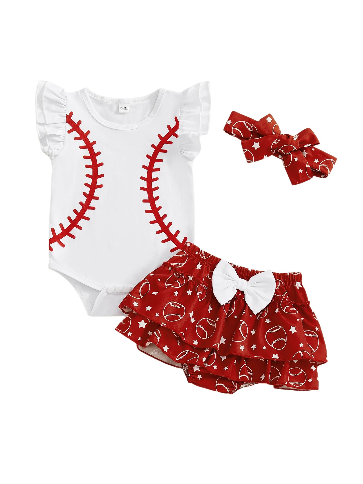 Meihuida Floral Sleeveless Romper Headband Set For Toddler Girls